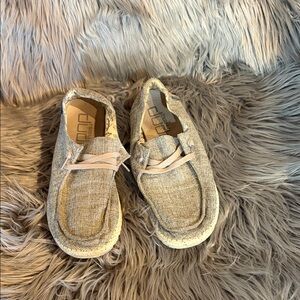 Hey Dude Kids Moccasins in Light Brown